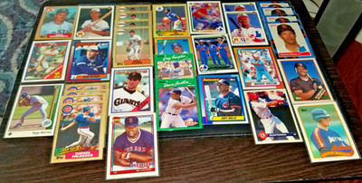 Baseball Hof/Star ALL ROOKIE Lot 33ct/Vintage,1985-91 See Pics!-15 RC Legends!!