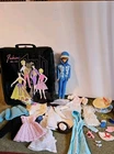 Vintage 1960s Barbie Doll Lot & Case Clothes