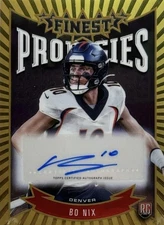 ‼️CHASER‼️2024 Topps Finest Prodigies Autographs Bo Nix #P-BN AUTO **READ DESC**