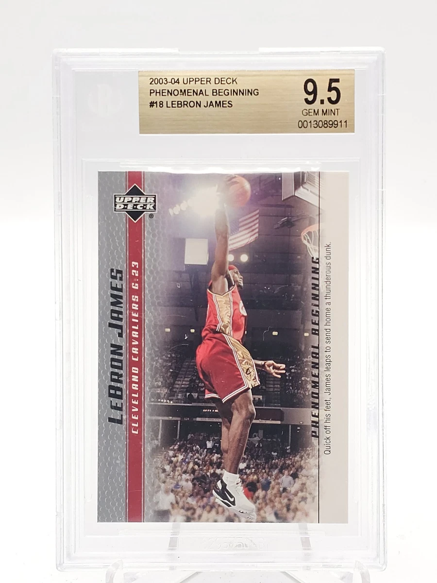 LeBron James Beckett Grading Services (BGS) 9.5 Graded Basketball