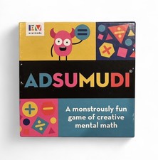 Adsumudi Math Card Game Evermade  Complete w/ Instructions