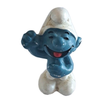 Lachender Schlumpf/Smurf - Figur - Peyo von Bullyland (F5)