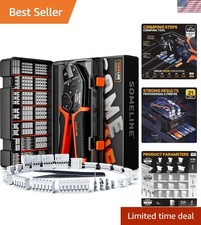 Crimp Tool Connector Kit, JST-SH 1.0mm/PH 2.0mm Connector Set, 21 Types of Co...