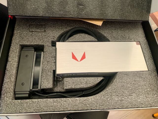 NEW AMD Liquid Cooled XFX Radeon RX Vega 64 LC Graphics Card NEW AMD Liquid Cooled XFX Radeon RX Vega 64 LC Graphics Card