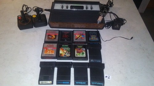 TELEGAMES 4 SWITCH with joysticks, adapter, 12 GAMES Tested