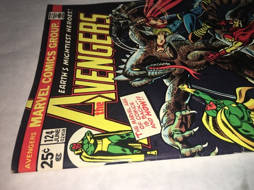 The Avengers #124 VFNM 9.0 Mantis origin (Jun 1974, Marvel) - Picture 4 of 11