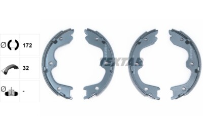 TEXTAR 91065900 Bremsbackensatz, Feststellbremse Für INFINITI, NISSAN