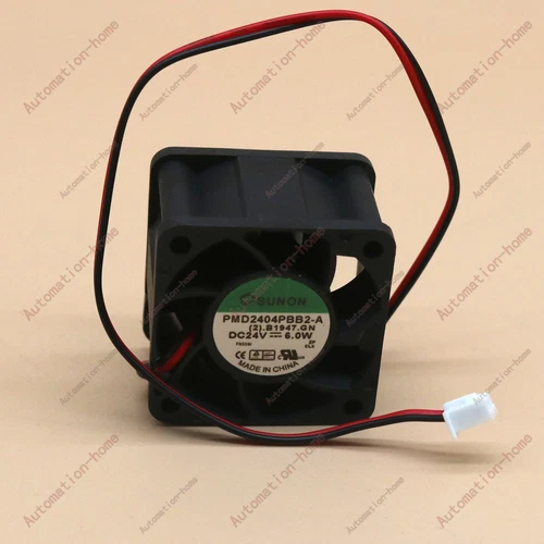 1PC NEW SUNON PMD2404PBB2-A DC24V 6.0W 2wire 40mm Cooling fan#XR