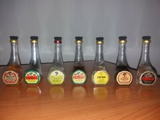Miniature- liquori CONTINENTAL - 7 pezzi diversi da collezione 