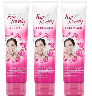 glow and lovely face wash