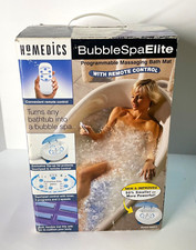 New Homedics Bubble Spa Elite Programmable Massaging Bath Mat BMAT-5 w/ Remote