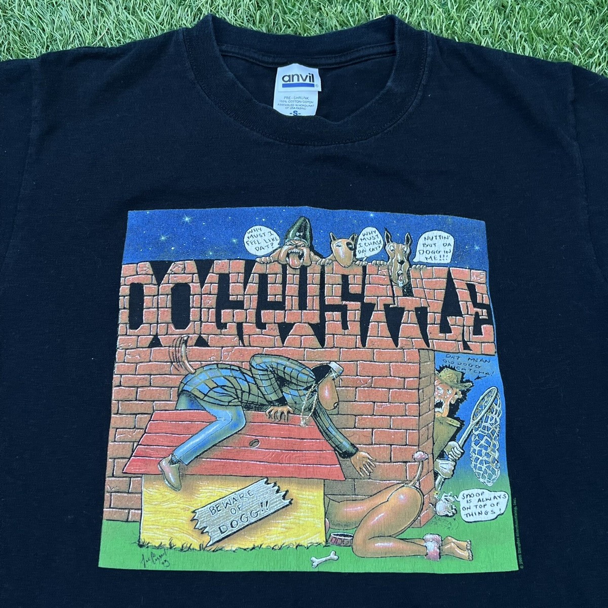 2005 DEATH ROW RECORDS Snoop Dogg Tシャツ Vintage 2005 Death Row Records Snoop Dogg Doggystyle Album Poster