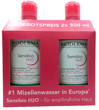 BIODERMA Sensibio H2O Acqua Micellare, 2x500ml, PZN 16820389