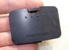 Nintendo 64 N64 Gray Top Jumper Pak Memory Cover ONLY-Just OK-READ ALL