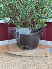 Clear Glass Kitchen Splashback Heat Resistant with Pre Drilled Holes - Howden