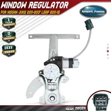 Power Window Regulator & Motor for Nissan Juke 2011-2017 LEAF 2011-12 Rear Left