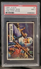 1965 A&BC CIVIL WAR NEWS, #1, THE ANGRY MAN, (PSA 7)
