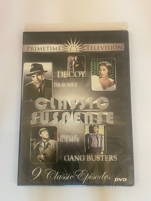 Classic Suspense 9 Classic Episodes NEW, DVD, Sealed Charity DS07