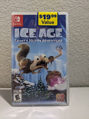 Ice Age: Scrat's Nutty Adventure (Nintendo Switch, 2019) Brand New Sealed