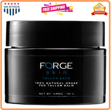 The Forge Skin Men's Beef Tallow Balm for Skin  Beef Tallow for Skin Face Mens