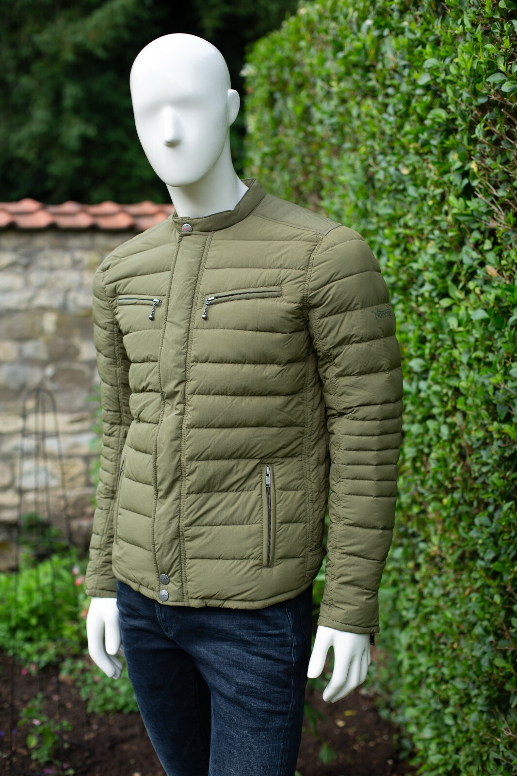 motorcycle casual Coat Jacket Pepe Jeans Pipe NM400015 Khaki Green | eBay