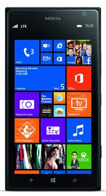 #ad Nokia Lumia 1520 16GB Black ATamp;T Locked Excellent $26.79