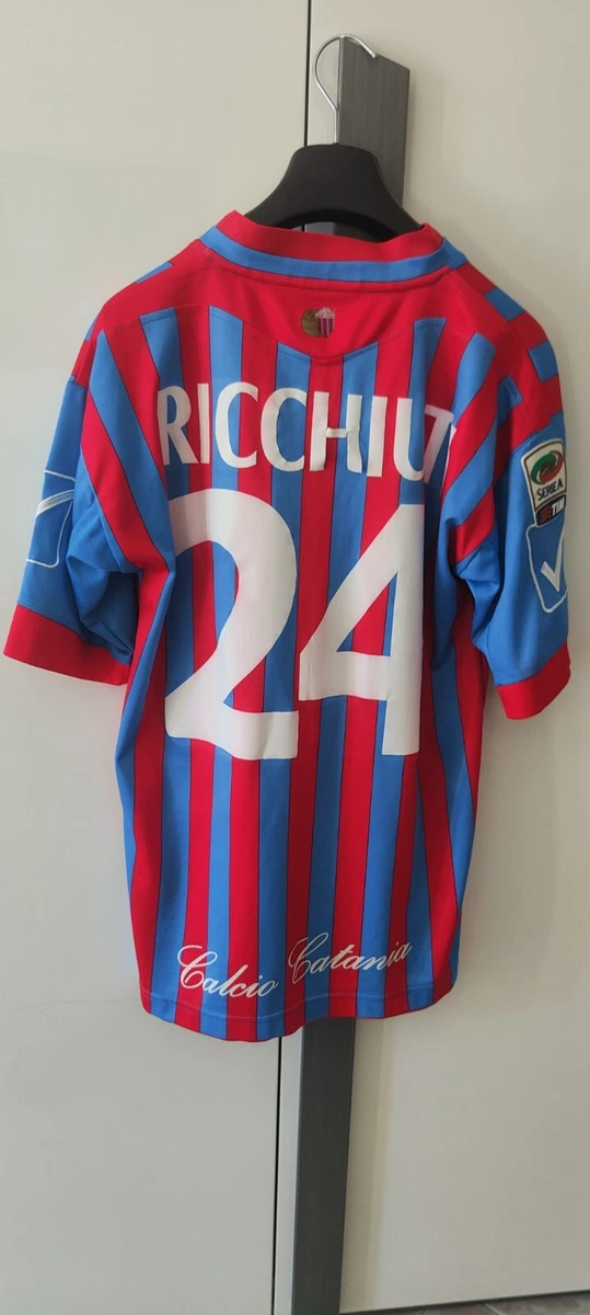 Maglia Calcio Vintage CATANIA MASCARA Legea 2009 2010 Serie A Home L