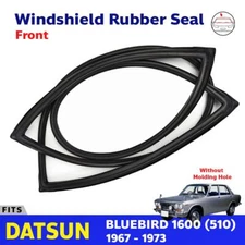 Front Windshield Rubber Seal w/o Mldg Fits Datsun 1600 Bluebird 510 SED 67-72 EZ