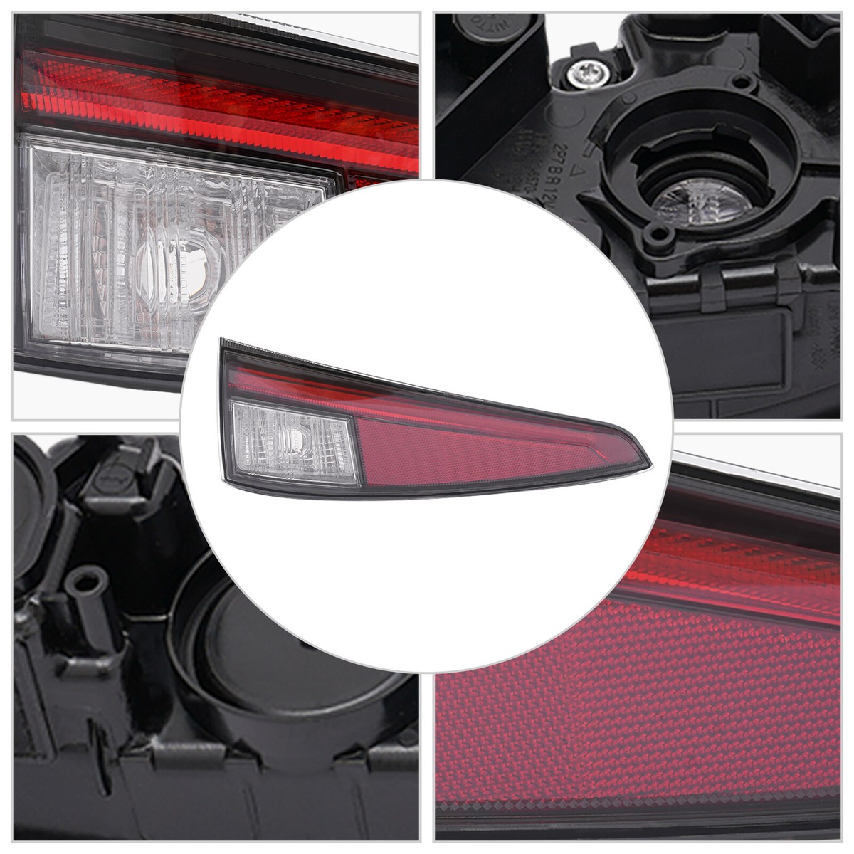 Halogen Driver Side Rear Light Left Driver Side Tail Light For 2016-2018 Toyota Prius - Direct Fit Replacement Toyota Tail Lights - Foto 6