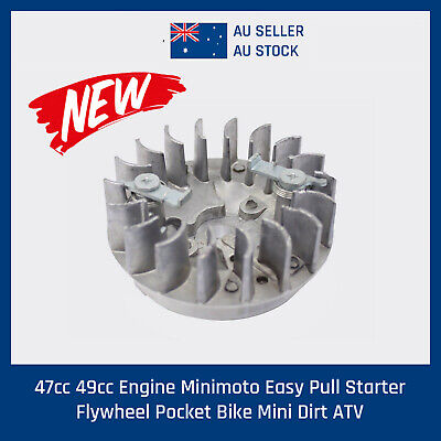 Pocket Bike Flywheel 47 49cc 2 Stroke Engine Minimoto Mini Dirt Bike ATV Quad