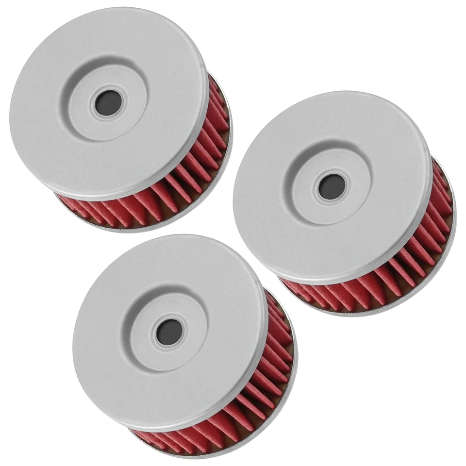 Paquete de 3 filtros de aceite para Suzuki LS650 LS650F LS650P Sevage 1986-88 95 LS650P 95-04 Foto 3 de 4