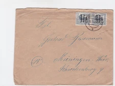 Germany Soviet Zone 1948 Reichenbach to Meiningen stamps cover  R20740