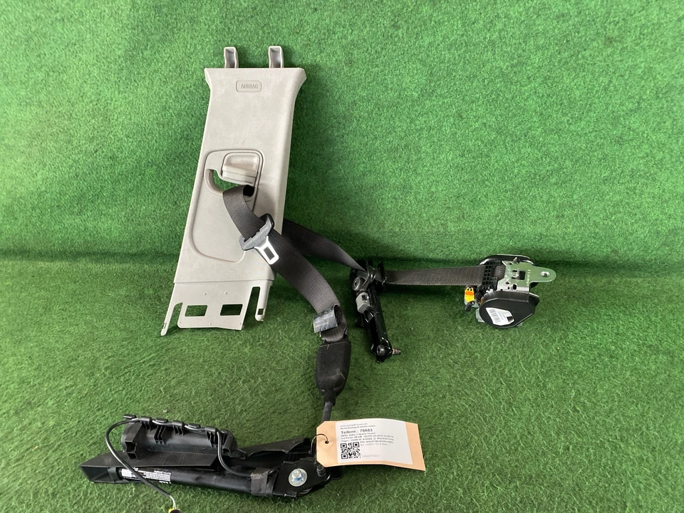 70683 Cinturón seguridad delantero derecho OPEL Astra J Caravan (P10) 617023500 Foto 2 de 4