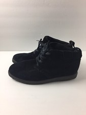 Zapatos con cordones de gamuza negros Gravis Carter para hombre talla 8