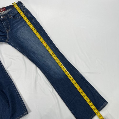 Lucky Brand Jeans 28x30 Womens 2/26 Sweet N Low Bootcut Ankle Blue Dark Stretch - Picture 6 of 10