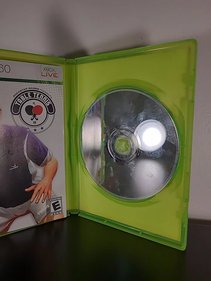 Rockstar Games Presents Table Tennis (Xbox 360, 2006) - Complete CIB - Image 4 of 4