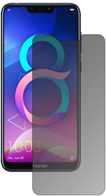 Schutzfolie für Honor 8C mit Sichtschutz Blickschutz Folie