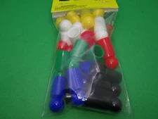 Ball Pawns 13/16 Inch Set of 24, 4 each of 6 Colors, RPG Board Card Games