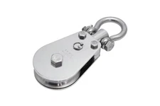 PULL-PRO  SA BOW SHACKLE BLOCK, 5/8" R, 3.1", BU, 316 SS