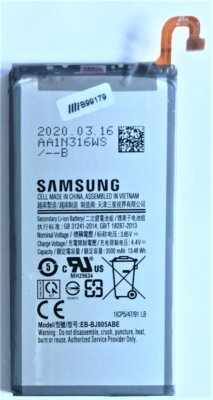 Akku EB-BJ805ABE für Samsung A6 Plus +2018  A605FN  3500mAh 13.48Wh