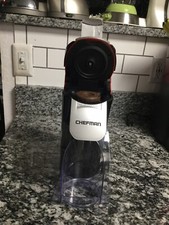 Red and Black Chefman Coffee Maker RJ30