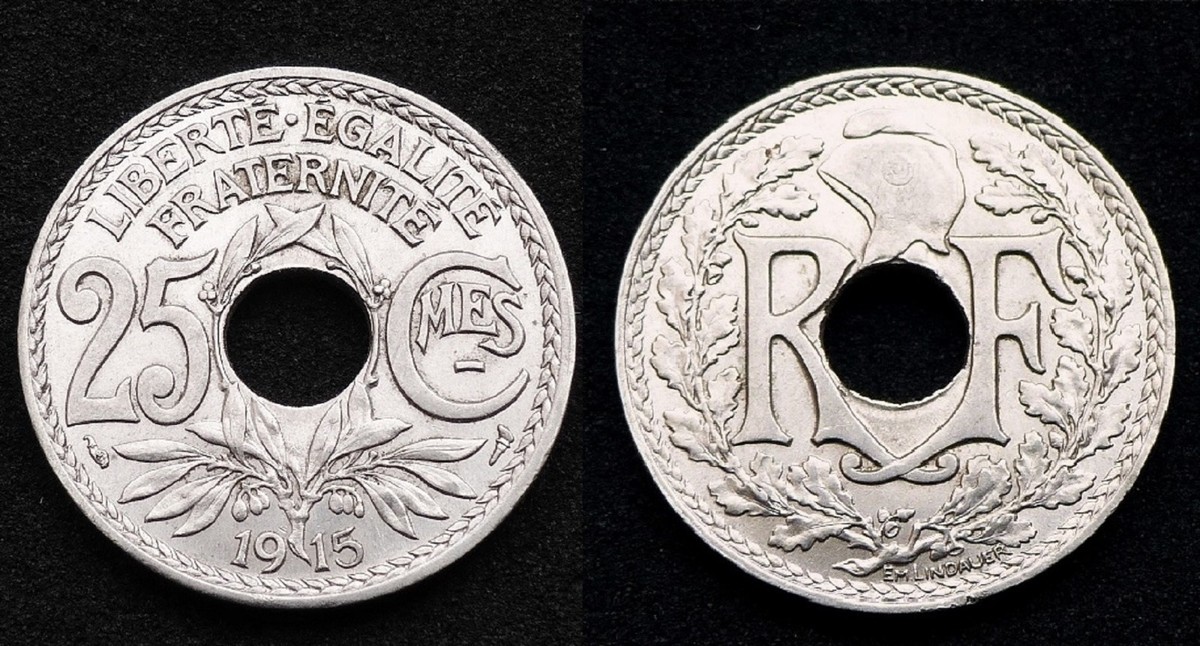 25 centimes Lindauer, Cmes souligné 1914 F.170/2 fmd_956733 Modernes