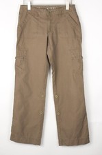 TOMMY HILFIGER Women Casual Cargo Slim Fit Straight Trousers Size 6 W30 L32 