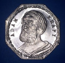 SCULPTOR ADAM KRAFT (1460-1509) NURNBERG STRASSENBAHN 1921 TRANSIT  *50026716 🌈