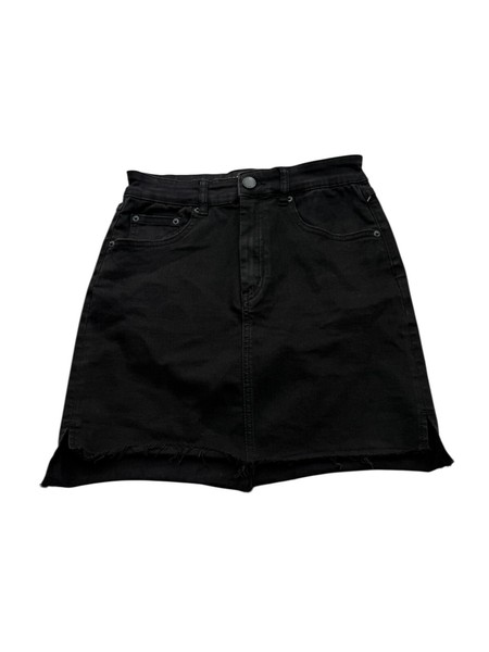Decjuba Womens Size 8 Black Jean Skirt Good Condition