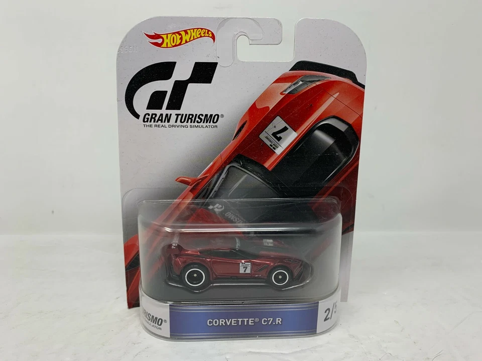 Hot Wheels Retro Entertainment Gran Turismo Corvette C7.R 1:64 Diecast — 第 2/3 张图片