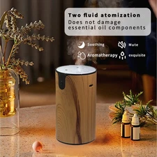 1-Smart Dual Nozzle Essential Oil Diffuser Quiet Operation For Home And Vehicle