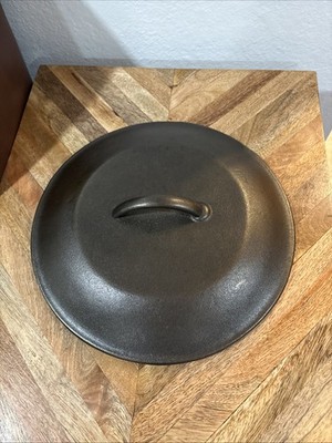 Vintage Lodge Cast Iron LID ONLY #8 10 1/4