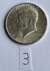 1964-P  Kennedy Half Dollar 90% Silver Used Circulated Condition US Coin