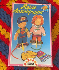 Educa Meine Anziehpuppe Papier-Anziehpuppen Spielset Figuren & Kleidung 1993